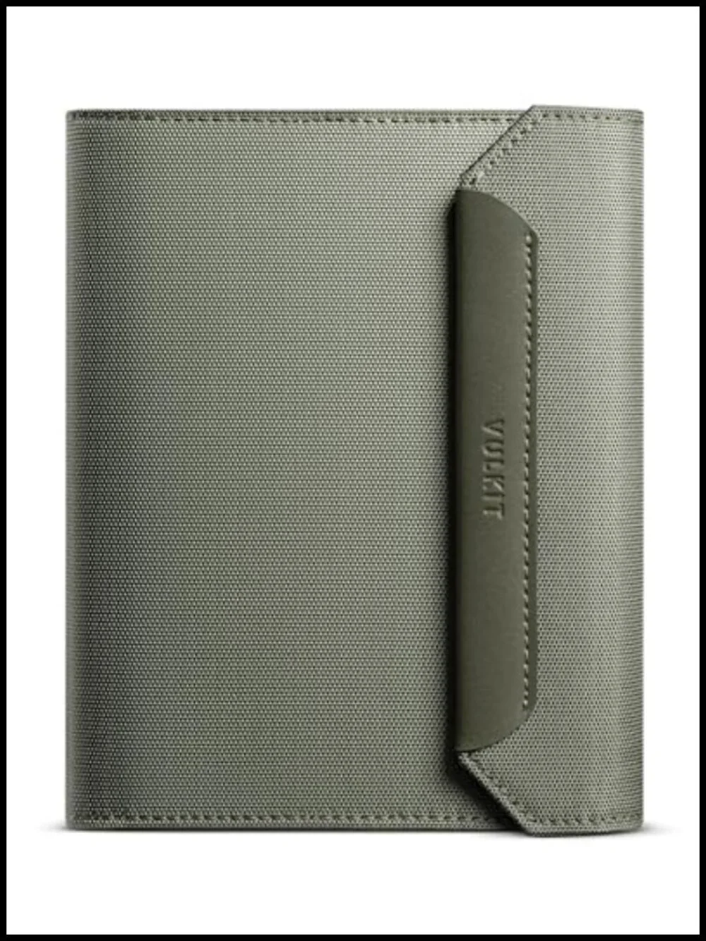 RFID Blocking Leather Passport Wallet with Magnetic Closure Secure Travel Card